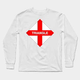 England Triangle Long Sleeve T-Shirt
